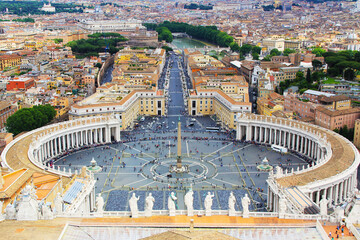 view of square in Vatican