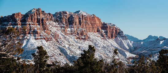 Zion National Park - Winter Snow