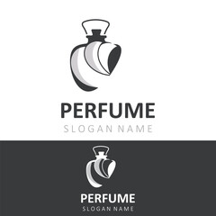 Abstract isolated luxury Perfume logo cosmetic for business