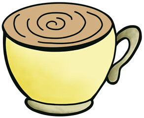 Cup of morning coffee