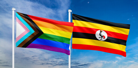 uganda LGBTQ flag. LGBT rights in Uganda Lesbian, gay, bisexual, and transgender (LGBT) persons in...