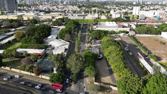 High-speed Traffic on Lazaro Cardenas Boulevard Timelapse, Guadalajara