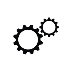 gear logo icon design vector