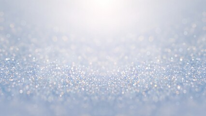 Light blue shimmering surface closeup defocus textured background. Bright shine top and bokeh airy empty backdrop wide format. AI
