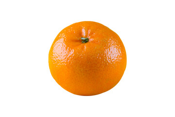 Fresh orange isolated on white background with clipping path