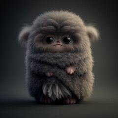 Cute Fluffy Monster