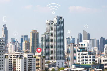 Wireless connection in big cities