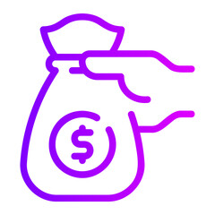 capital gradient icon