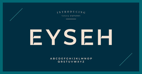 Modern alphabet font. Typography urban style fonts for sport, technology, digital, movie logo design