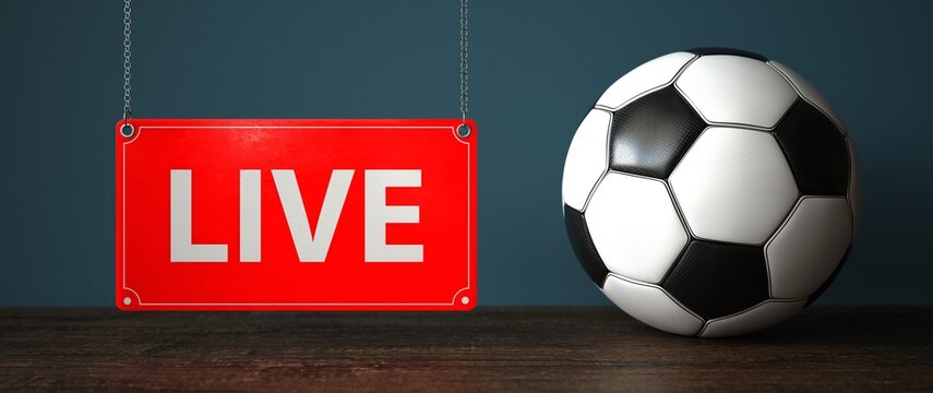 Red Sign Live Football
