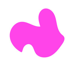 Pink Aesthetic Abstract Shapes 