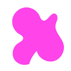 Pink Aesthetic Abstract Shapes 