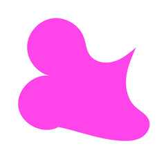 Pink Aesthetic Abstract Shapes 