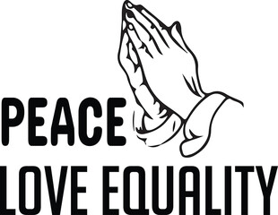 peace love equality