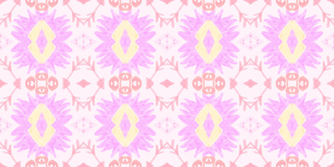 Navajo seamless pattern. Hand drawn ethnic background.