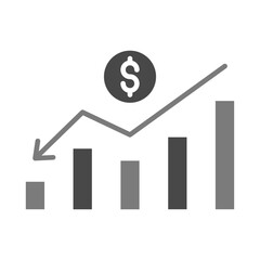 Loss Chart Icon