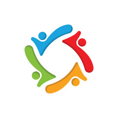 comunity logo design vector