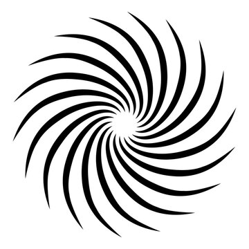 Spiral and swirl design elements © Soleba