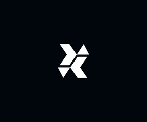 x letter abstract logo template.