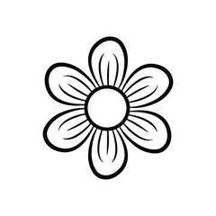 flower clipart design vector