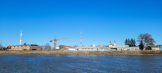The Danube at Komarno, Slovakia