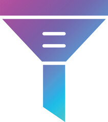 Funnel Vector Icon Design Illustration