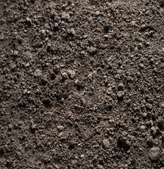 Natural background. Light soil close up