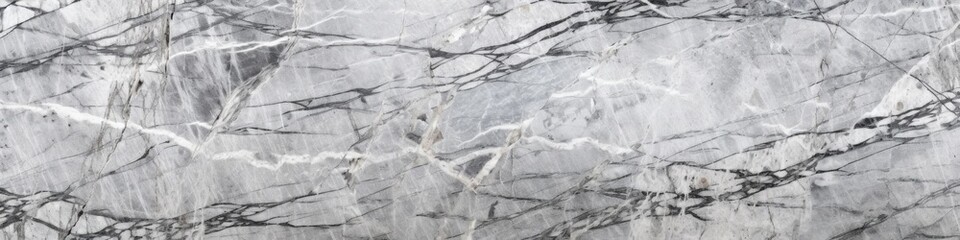 Light Gray Abstract Texture Stone Background Panoramic Banner. Generative AI