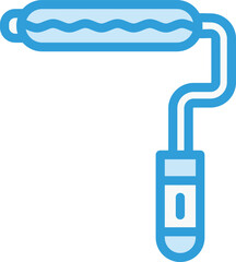 Paint roller Vector Icon Design Illustration