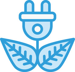 Power plug Vector Icon Design Illustration