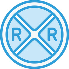 rail road Vector Icon Design Illustration