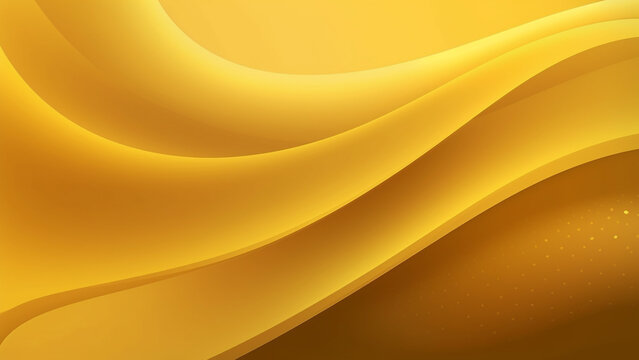 Abstract colorful background.  Gold gradient, yellow orange gradient, wave patterns, Graphic design,  widescreen, ultra HD