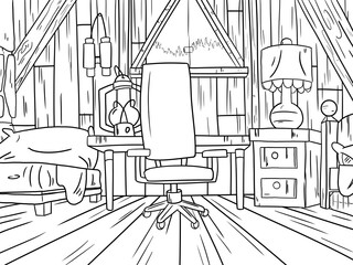 living room interior