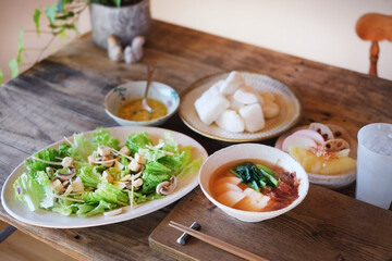 お雑煮とお節