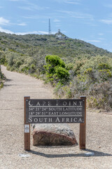 Cape Point sign post, Cape Town