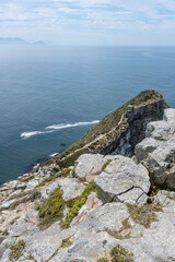 Fototapeta na wymiar Indian ocean side at Cape Point, Cape Town