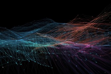 Abstract art of beautiful paint for texture background and design,Colorful and fancy colored. Generative ai