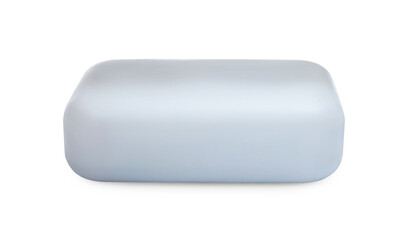 Soap bar on white background. Personal hygiene