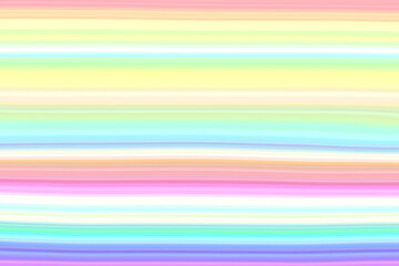 Multicolored abstract holographic texture design for pattern, neon background and Wallpaper. Smooth glowing, gradient horizontal background for mobile and web app, printing, book cover, wrapping paper