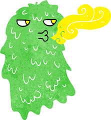 cartoon gross ghost