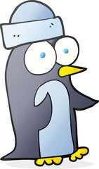 cartoon penguin