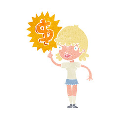 making money cartoon