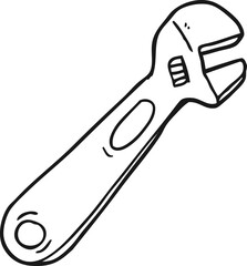 cartoon spanner