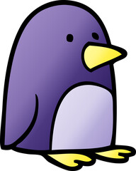cartoon doodle small penguin