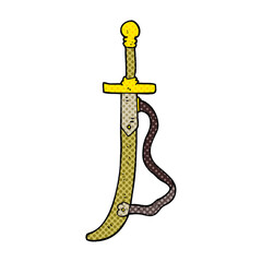 cartoon sword