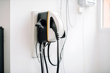 Wallbox, E-Car Charger white and black