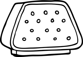 line drawing cartoon desktop intercom