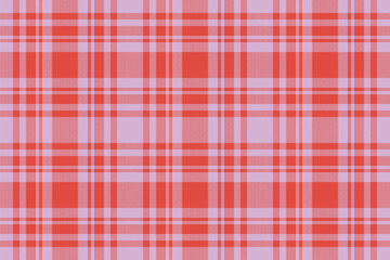 Tartan seamless pattern. Plaid fabric check. Textile vector texture background.