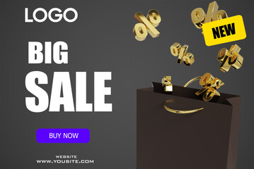 Big sale gold procent