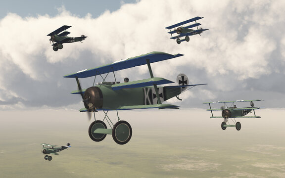 Deutsche Jagdflugzeuge aus dem ersten Weltkrieg